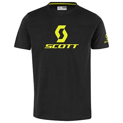 Превью  Одежда повседневная Футболка SCOTT 10 Icon S/SL Tee Black